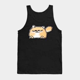 Orange Cat Lover Tank Top